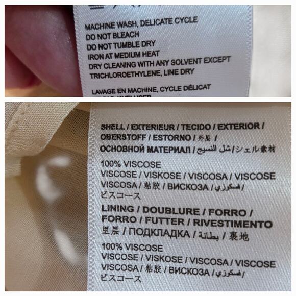 Farm Rio for Anthropologie Puff-Sleeve Fitted Mini-Dress NWT sz S Floral Ruffled - Picture 9 of 12